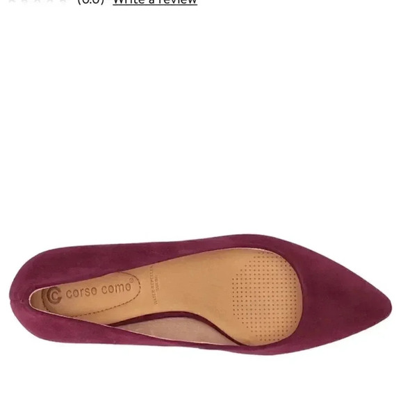 Corso Como Ryanna Port Royale 2 suede pointy Pump - Picture 4 of 6